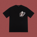 Trapstar Orbital Crest Small Logo Tee - Black