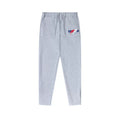Trapstar Style Autumn/Winter Red-White-Blue Hip-Print Sweatpants - Heather Grey