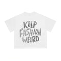 Billionaire Studios "Keep Fashion Weird" Lettering T-Shirt - White