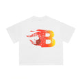 Billionaire Studios Flame Gradient Letter "B" T-Shirt - White
