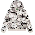 Denim Tears Camo Cotton Wreath Full Zip-Up Hoodie - Grey Camo