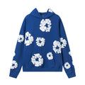 Denim Tears Cotton Wreath Hoodie - Royal Blue